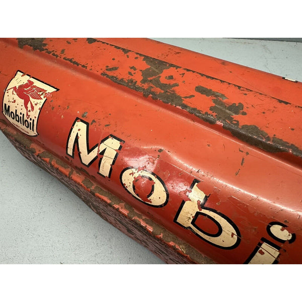 Vtg Smitty Toys Smith Miller Calif. Mobiloil Tanker Red Truck Pegasus