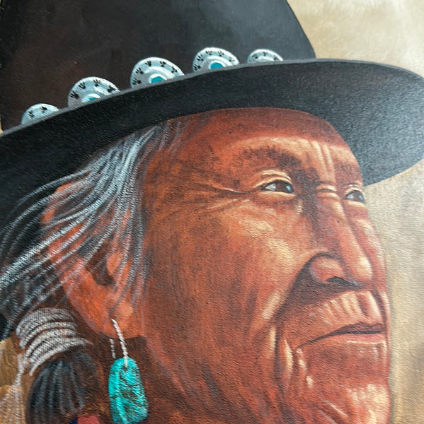 Jimmy Yellowhair Framed Painting