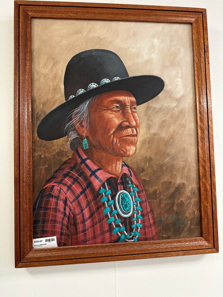 Jimmy Yellowhair Framed Painting