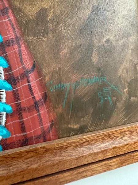 Jimmy Yellowhair Framed Painting