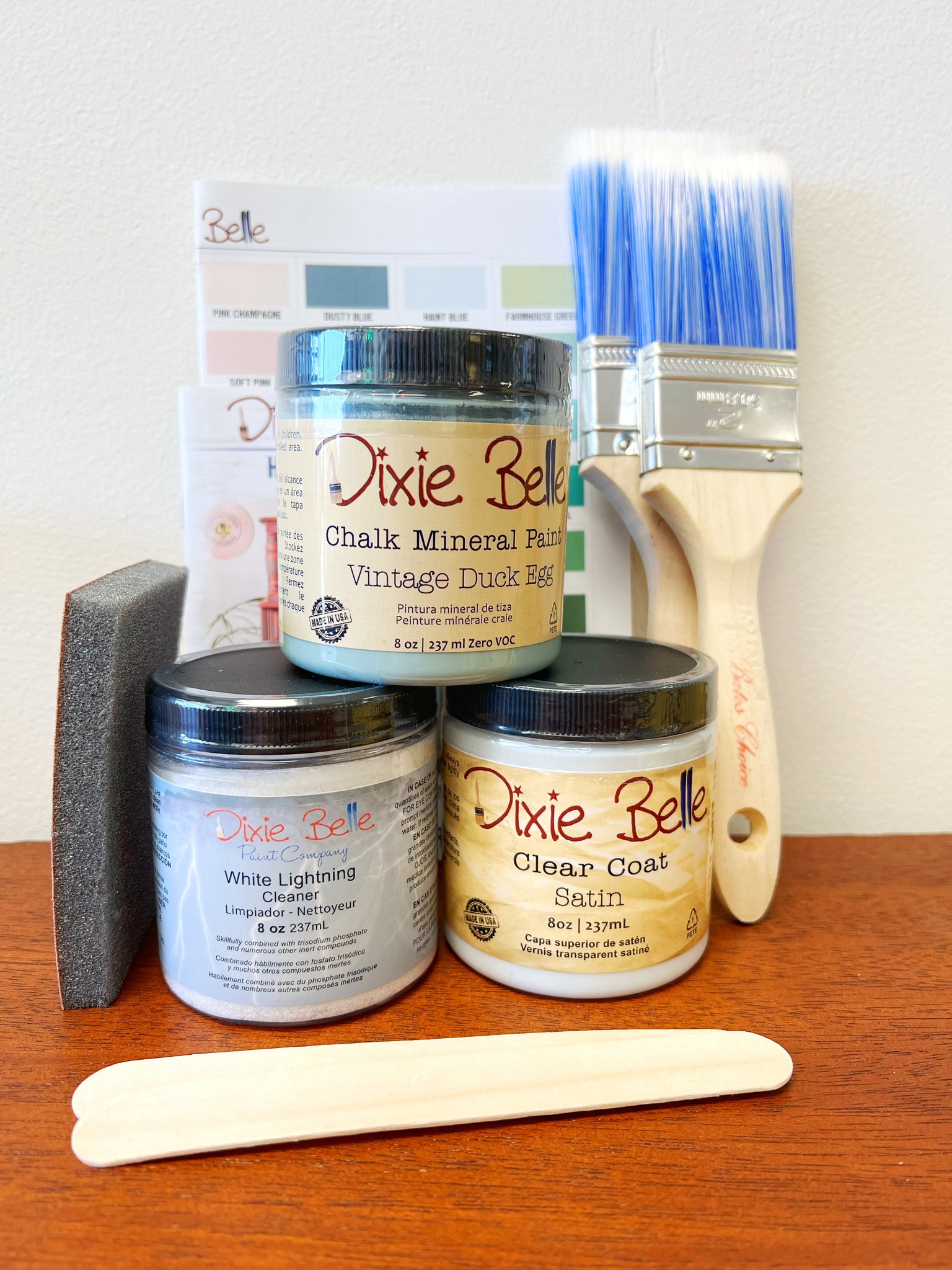 Dixie Belle Chalk Mineral Paint Starter Painting Kit – OneStopVintageShop