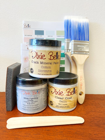 Dixie Belle Chalk Mineral Paint Starter Painting Kit