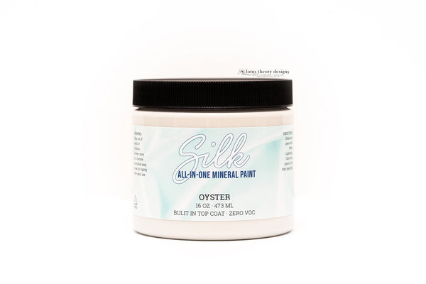 Silk Mineral Paint Oyster 16oz (473ml)
