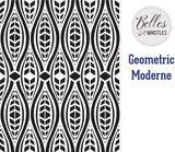 Geometric Moderne - Stencil